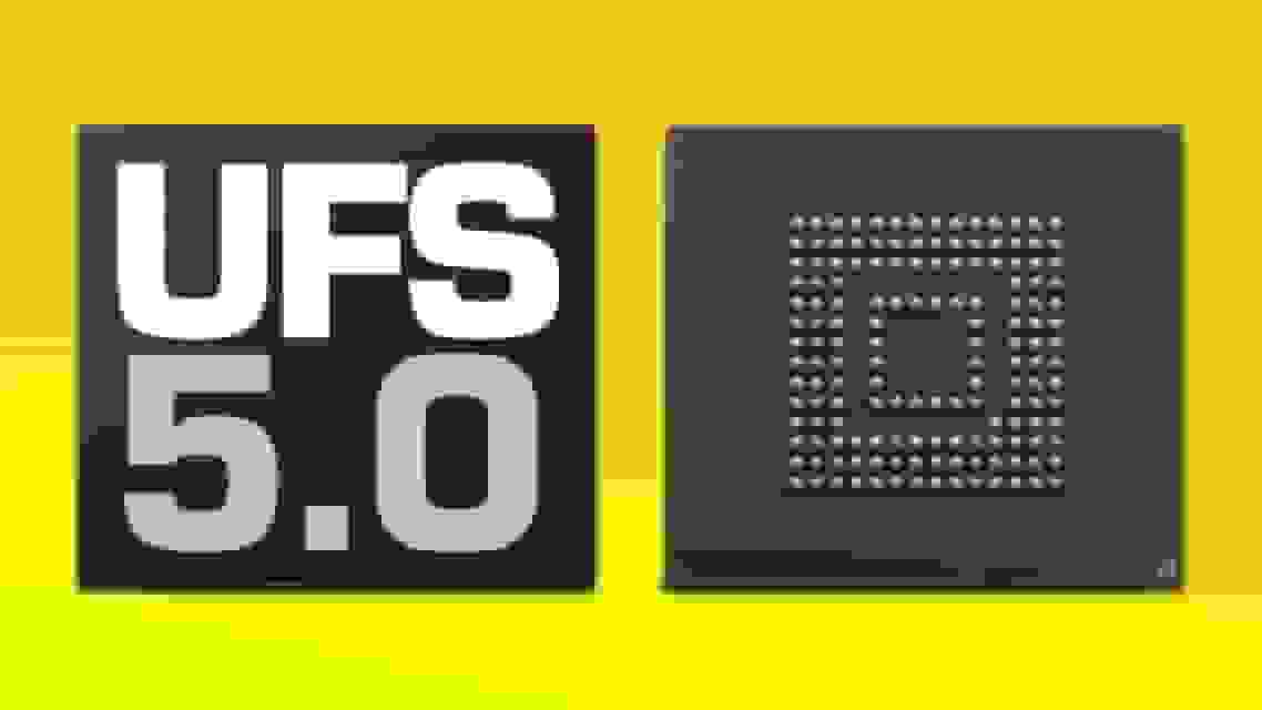 معرفی استاندارد UFS 5.0 با سرعت 10.8 گیگابایت بر ثانیه