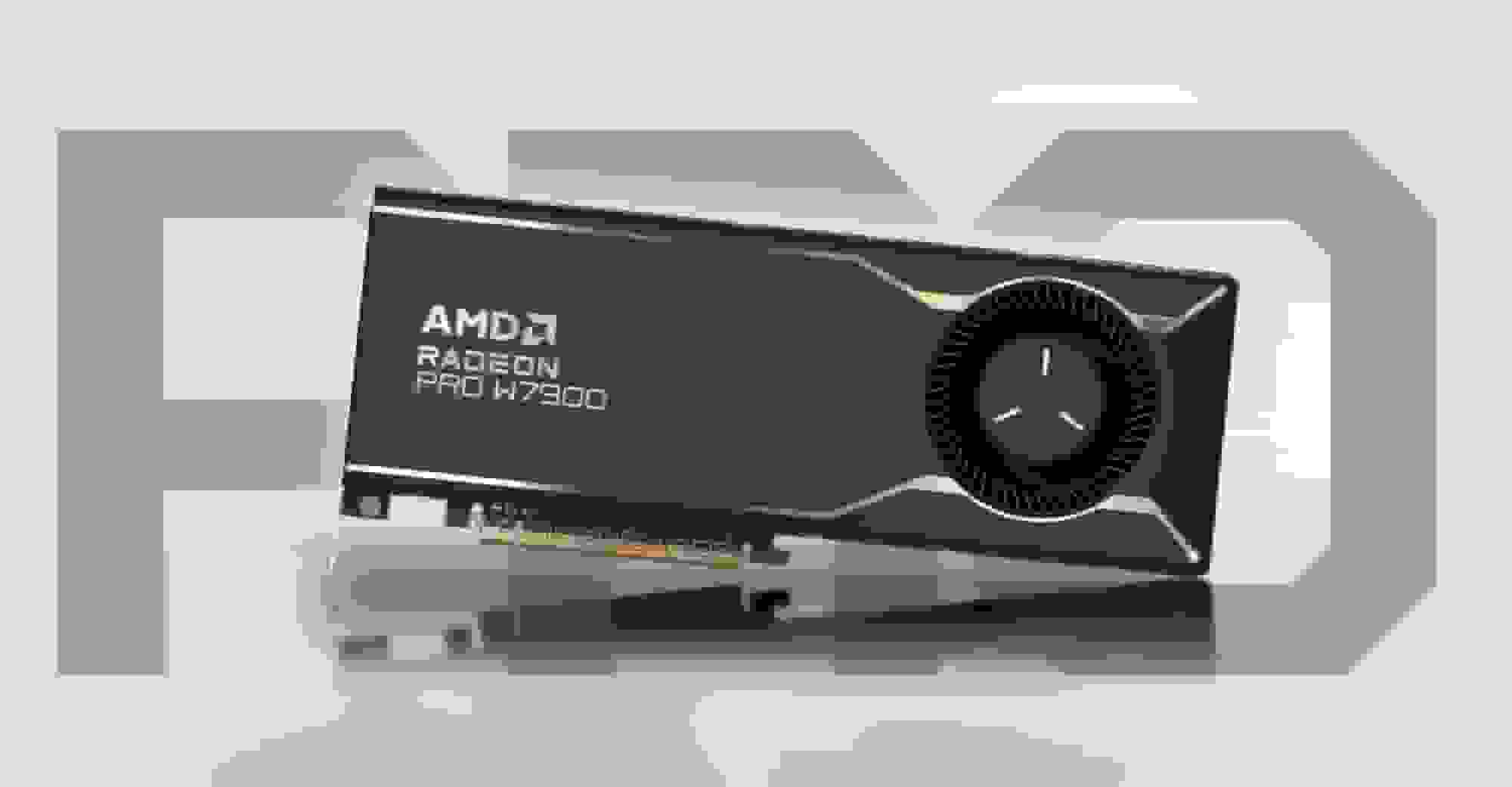 AMD تایید کرد: کارت گرافیک Radeon PRO W7900D برای ورک‌استیشن‌ها
