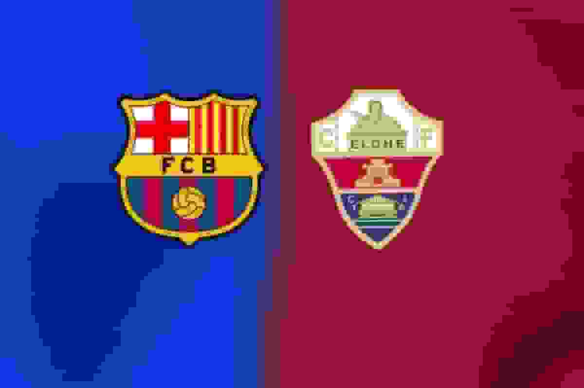 گل دوم بارسلونا به الچه توسط فران تورس در دقیقه ۱۲