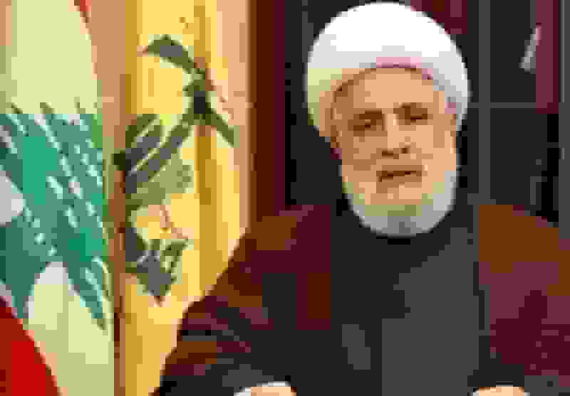 شیخ نعیم قاسم: نیروی لبنان سدی محکم در مقابل زیاده‌خواهی اسرائیل است