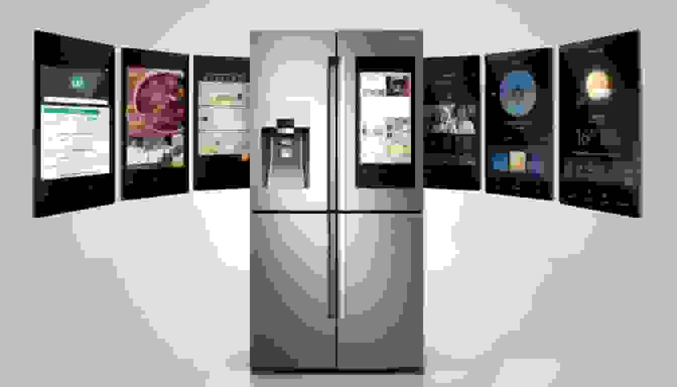 یخچال‌های هوشمند سامسونگ با آپدیت بعدی تبلیغ نمایش خواهند داد