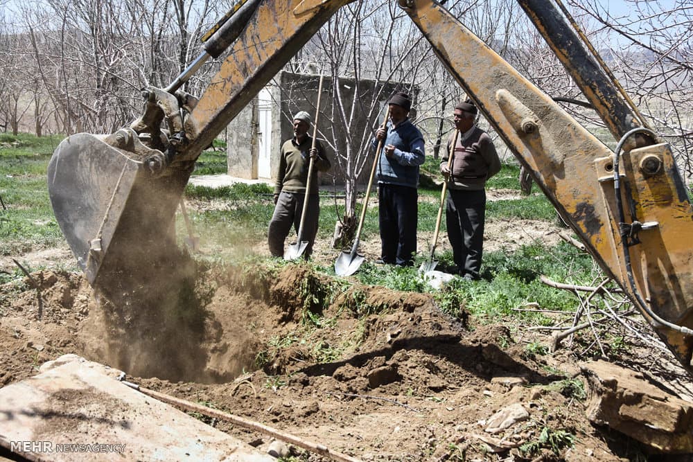 مسدودسازی ۱۳۵ چاه غیرمجاز در شهرستان قیروکارزین
