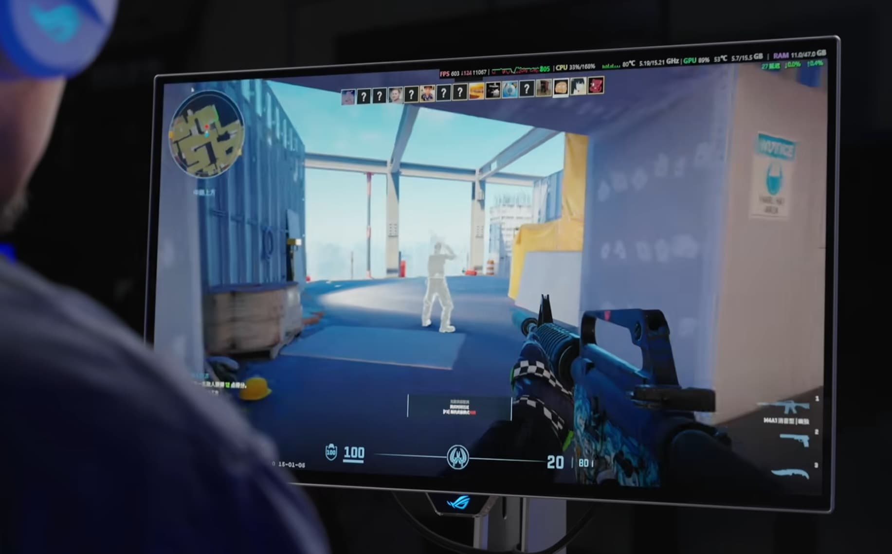 اولین مانیتور 720 هرتز با پنل OLED نسل چهارم ال‌جی: ROG Super Kill 27 Pro ایسوس