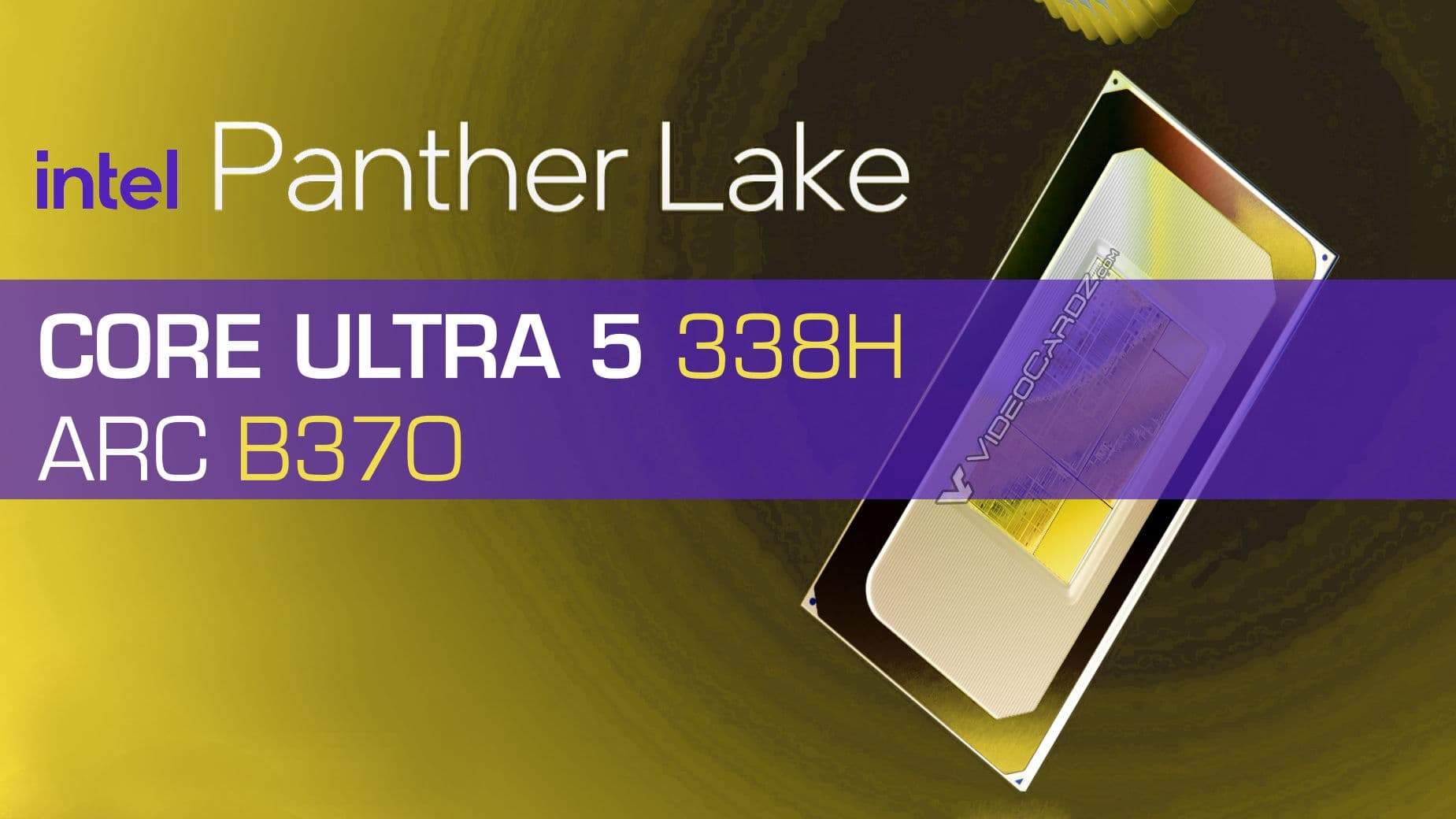 پردازنده Core Ultra 5 338H اینتل با گرافیک Arc B370 Xe3 تست شد