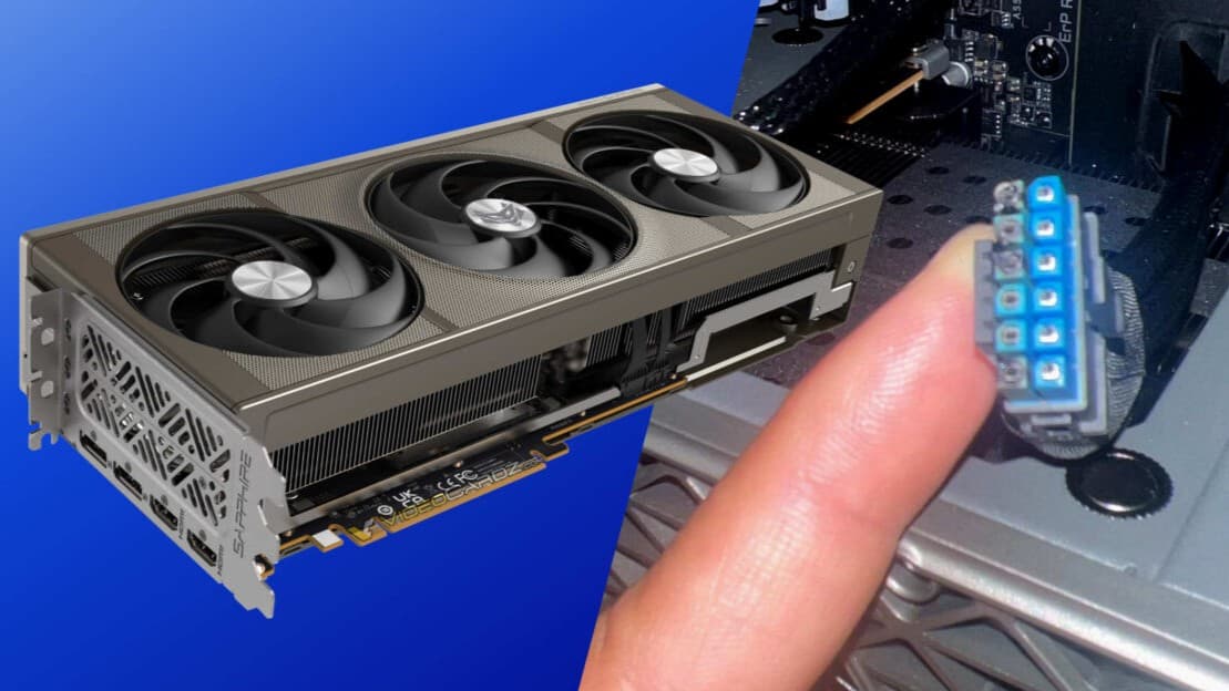 گزارش ذوب شدن کانکتور برق 12V-2×6 در کارت گرافیک سافایر Radeon RX 9070 XT NITRO+