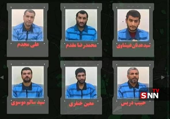 اعدام ۶ تروریست تجزیه‌طلب در خوزستان
