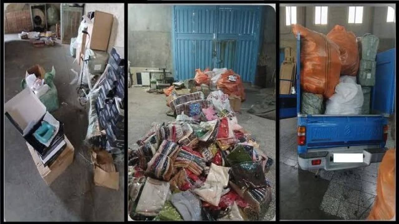 شناسایی انبار ۲۰ میلیاردی قاچاق در رباط کریم