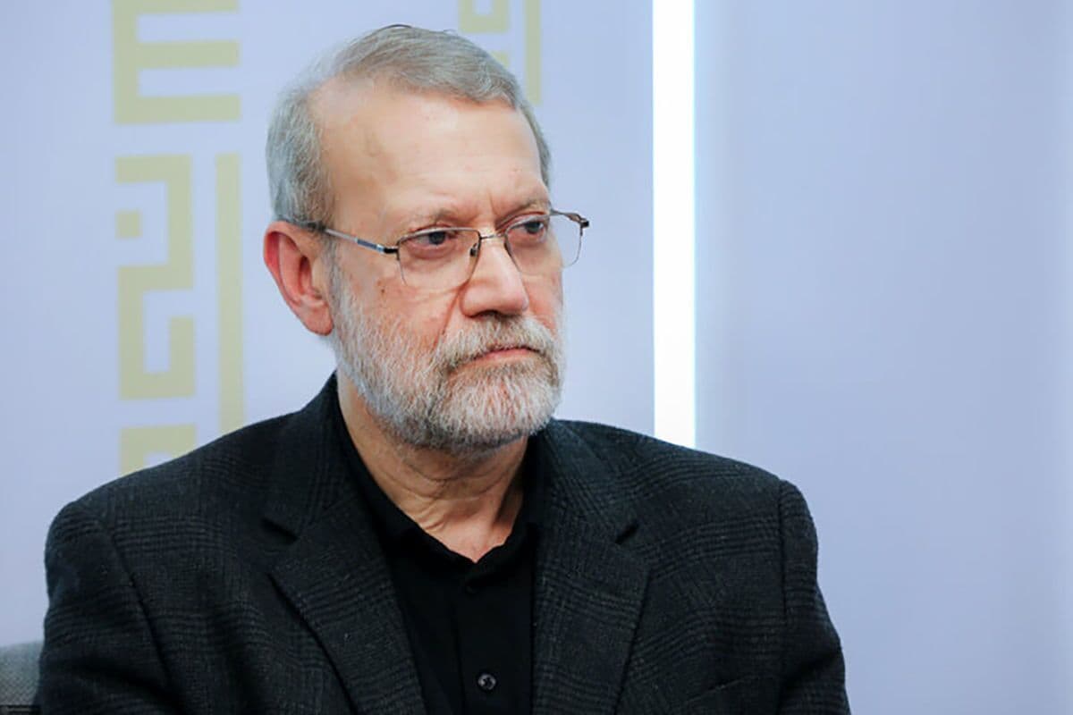 حضور لاریجانی در مراسم پاسداشت شهید حاج حسین همدانی (حبیب حرم)