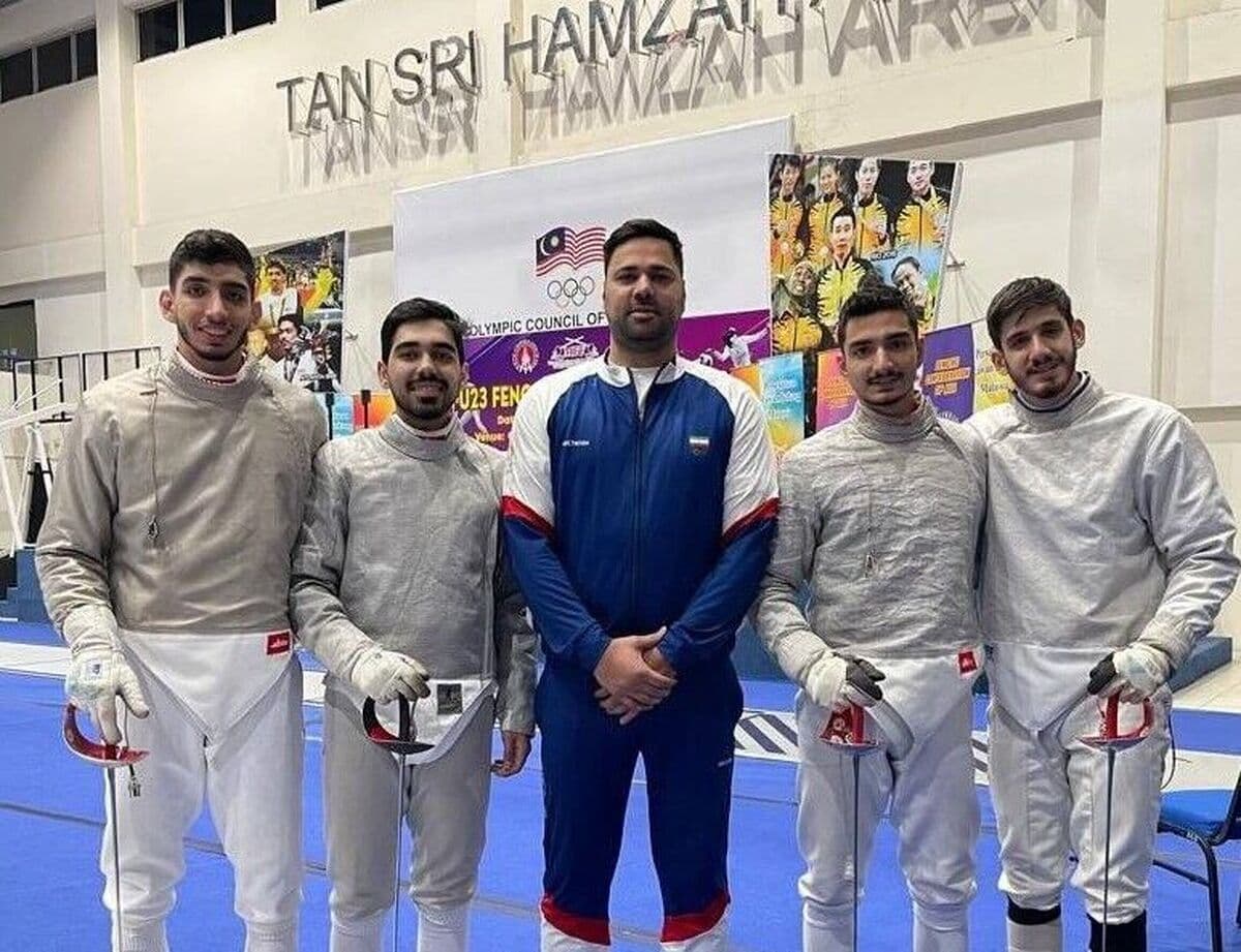 شمشیربازی قهرمانی آسیا؛ مدال برنز تیم سابر ایران