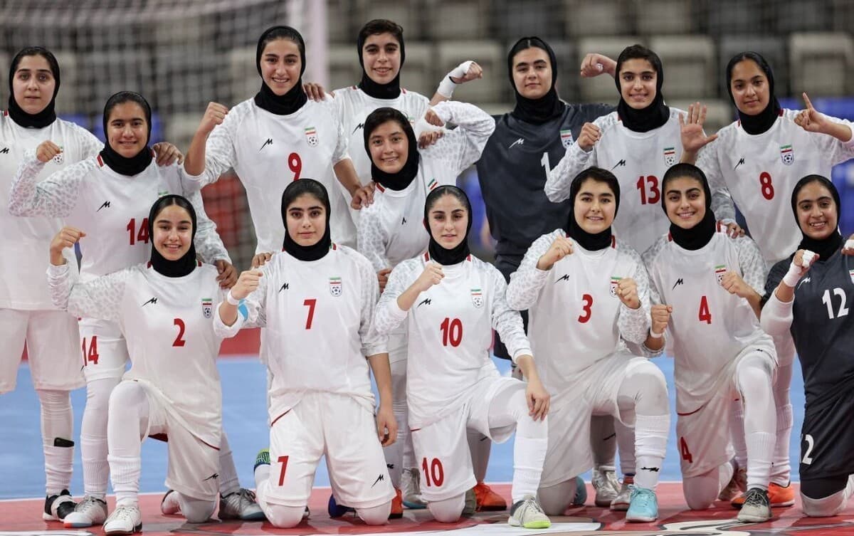صعود تیم ملی فوتسال دختران ایران به فینال مسابقات آسیایی