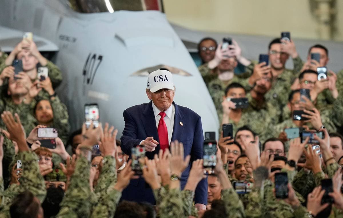 اظهارات ترامپ درباره پیروزی آمریکا در هر جنگی که مجبور به مبارزه در آن باشد