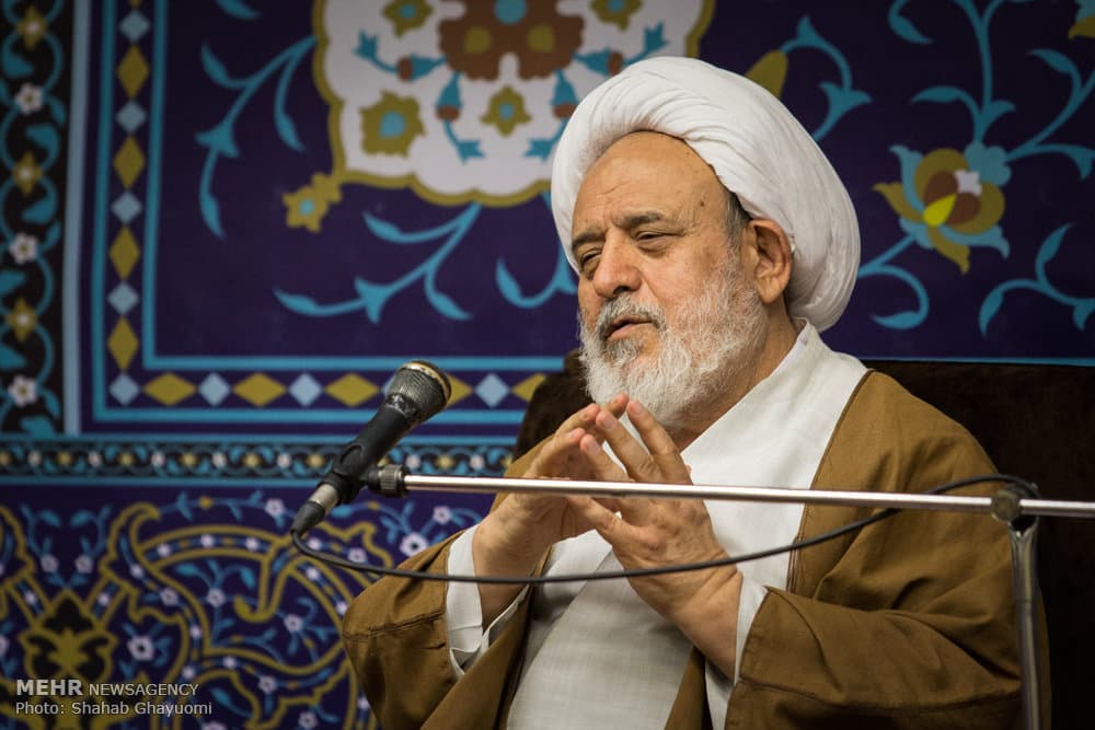سوگواری حضرت زهرا(س) با سخنرانی شیخ حسین انصاریان در کربلا