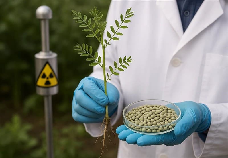اصلاح عدس با فناوری هستهای برای تولید پروتئین بیشتر