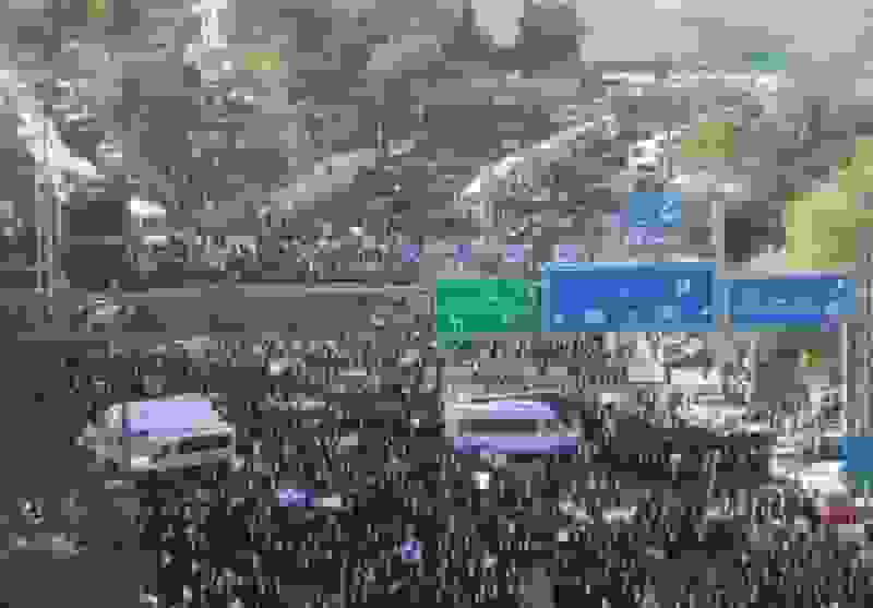 تظاهرات گسترده یهودیان ارتدوکس در قدس اشغالی