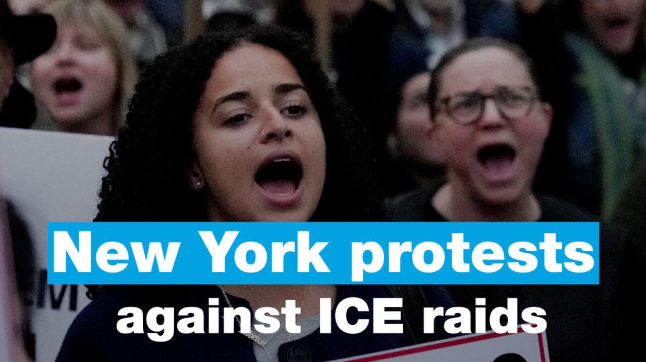 اعتراضات نیویورک علیه حملات ICE