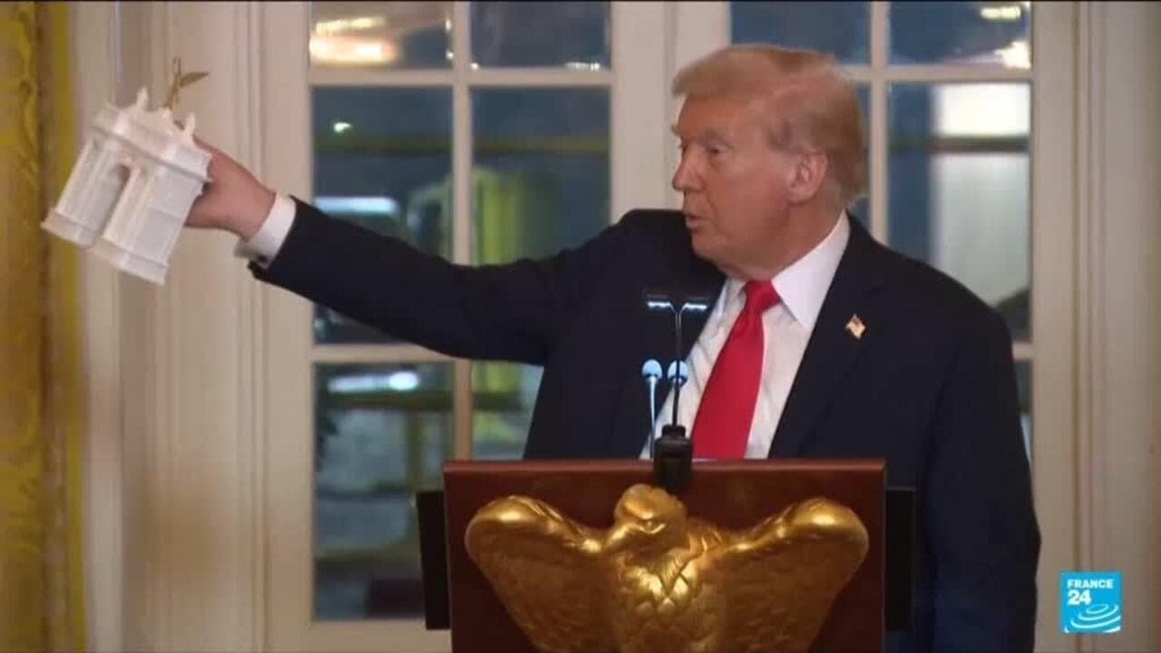 دونالد ترامپ پروژه جدید 'طاق ترامپ' را برای واشنگتن اعلام کرد