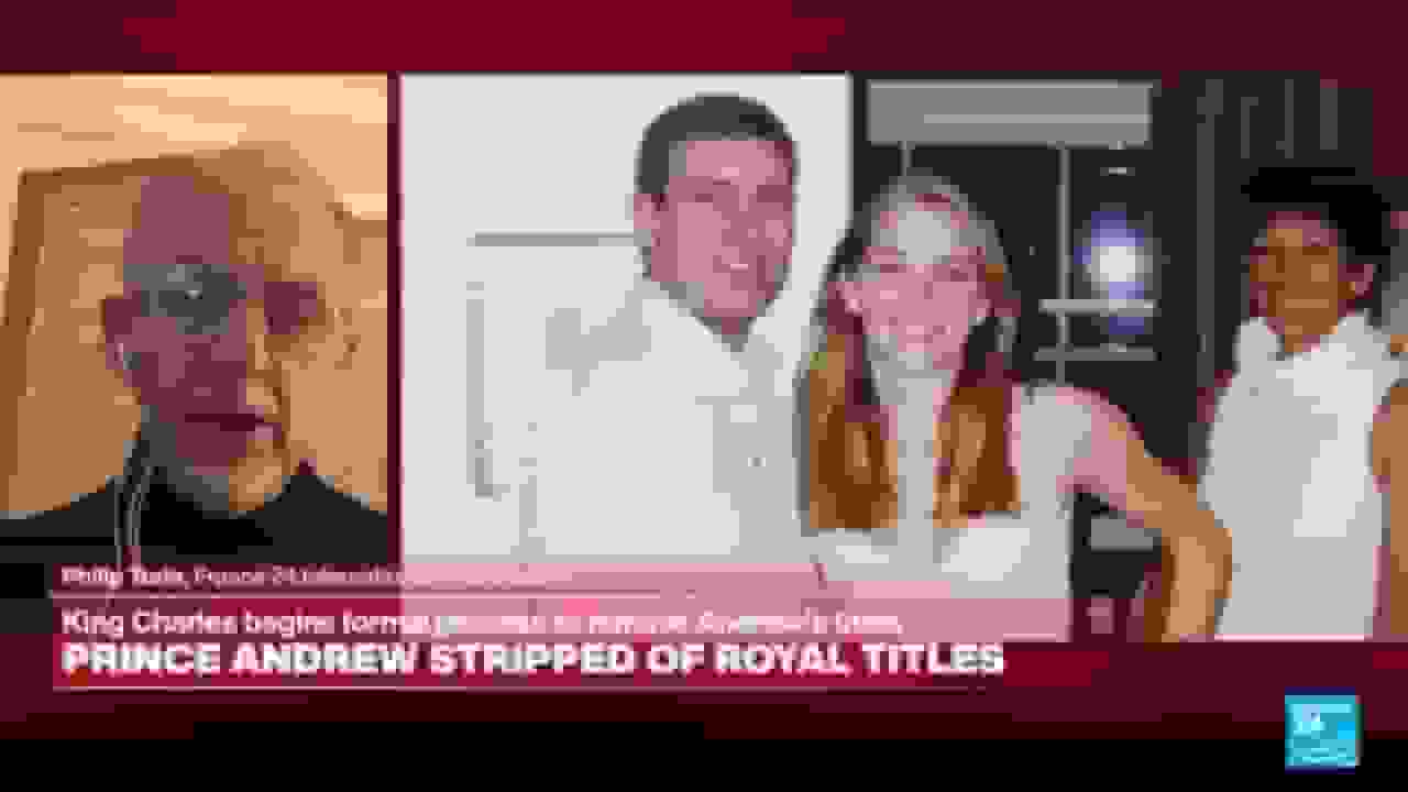 پادشاه چارلز عناوین سلطنتی و اقامتگاه اندرو را پس میگیرد