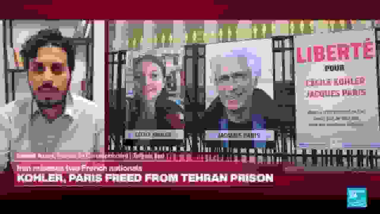 ایران دو شهروند فرانسوی را از زندان آزاد کرد