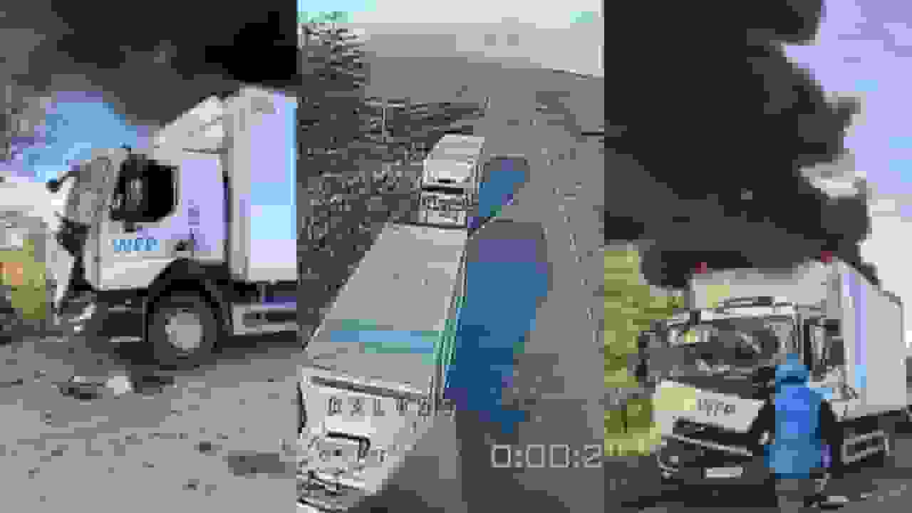 حمله پهپادهای روسی به کاروان بشردوستانه سازمان ملل در خرسون