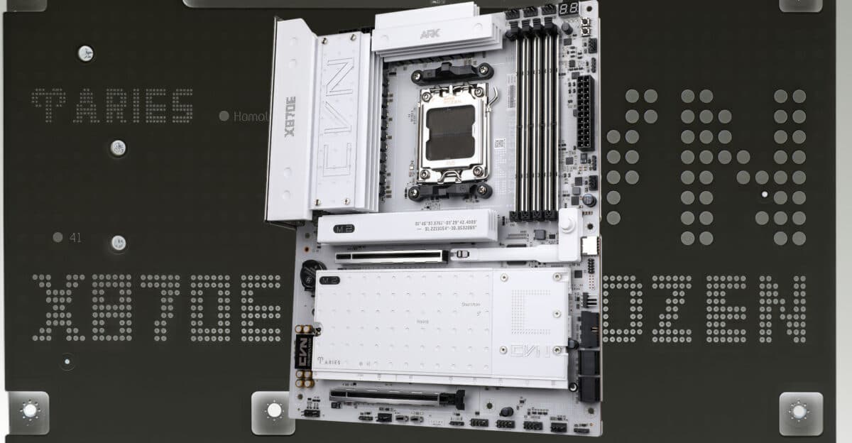 شرکت Colorful مادربرد CVN X870E Ark Frozen را عرضه کرد