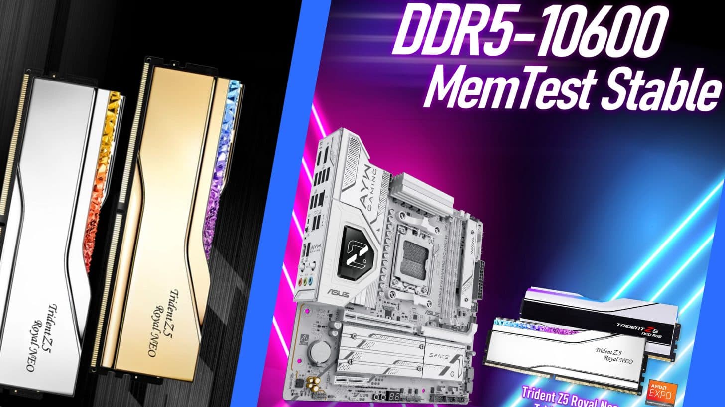 شکستن مرزهای سرعت حافظه DDR5 با مادربرد B850M AYM Gaming OC ایسوس
