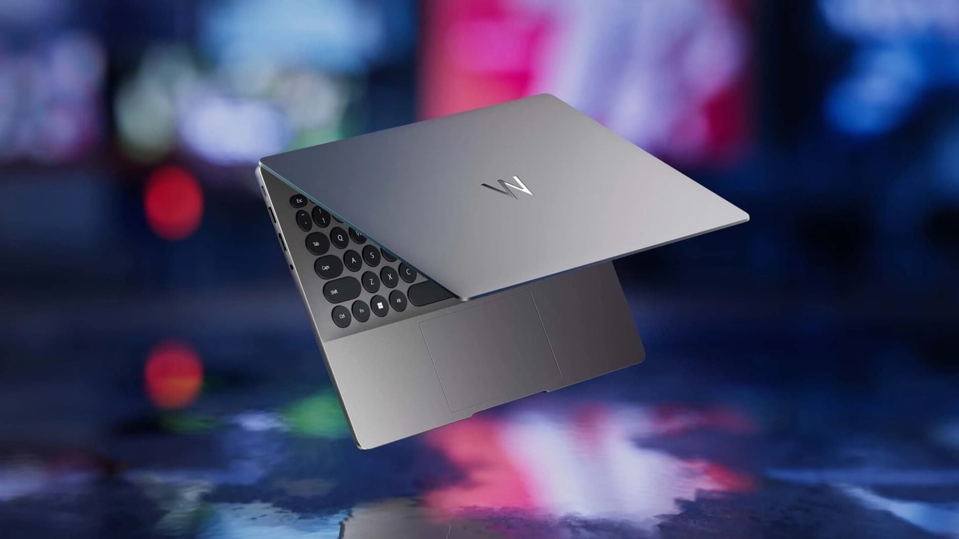لپتاپ Wiko Hi MateBook 14 با نمایشگر OLED لمسی و طراحی خاص کیبورد