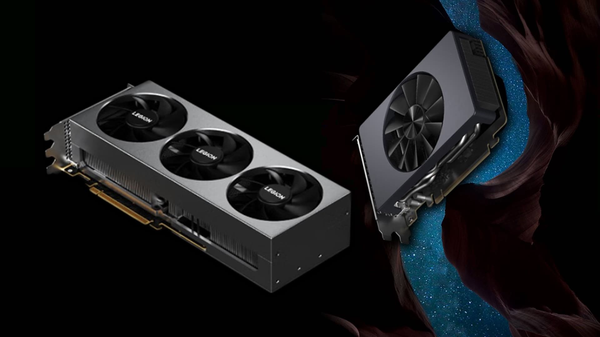 رونمایی کارتهای گرافیک RX 9070 XT و RTX 5060 توسط لنوو
