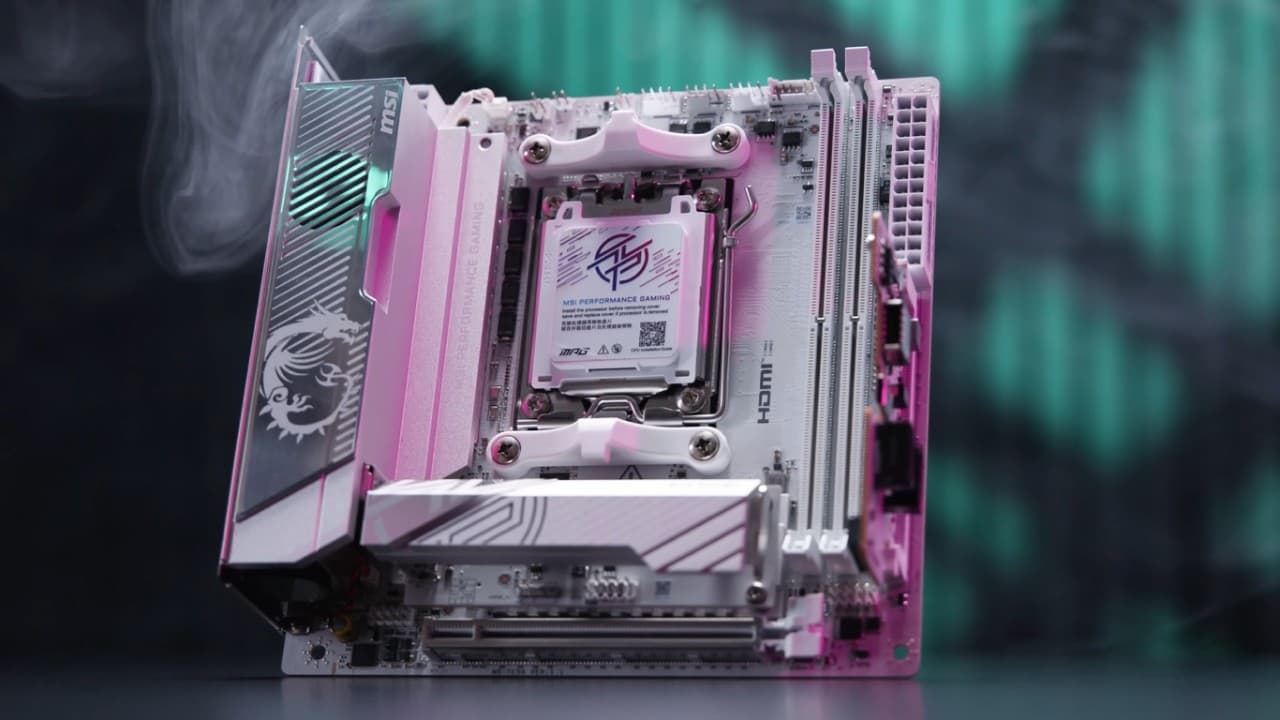 مادربرد MSI MPG X870I EDGE TI EVO WiFi رونمایی شد
