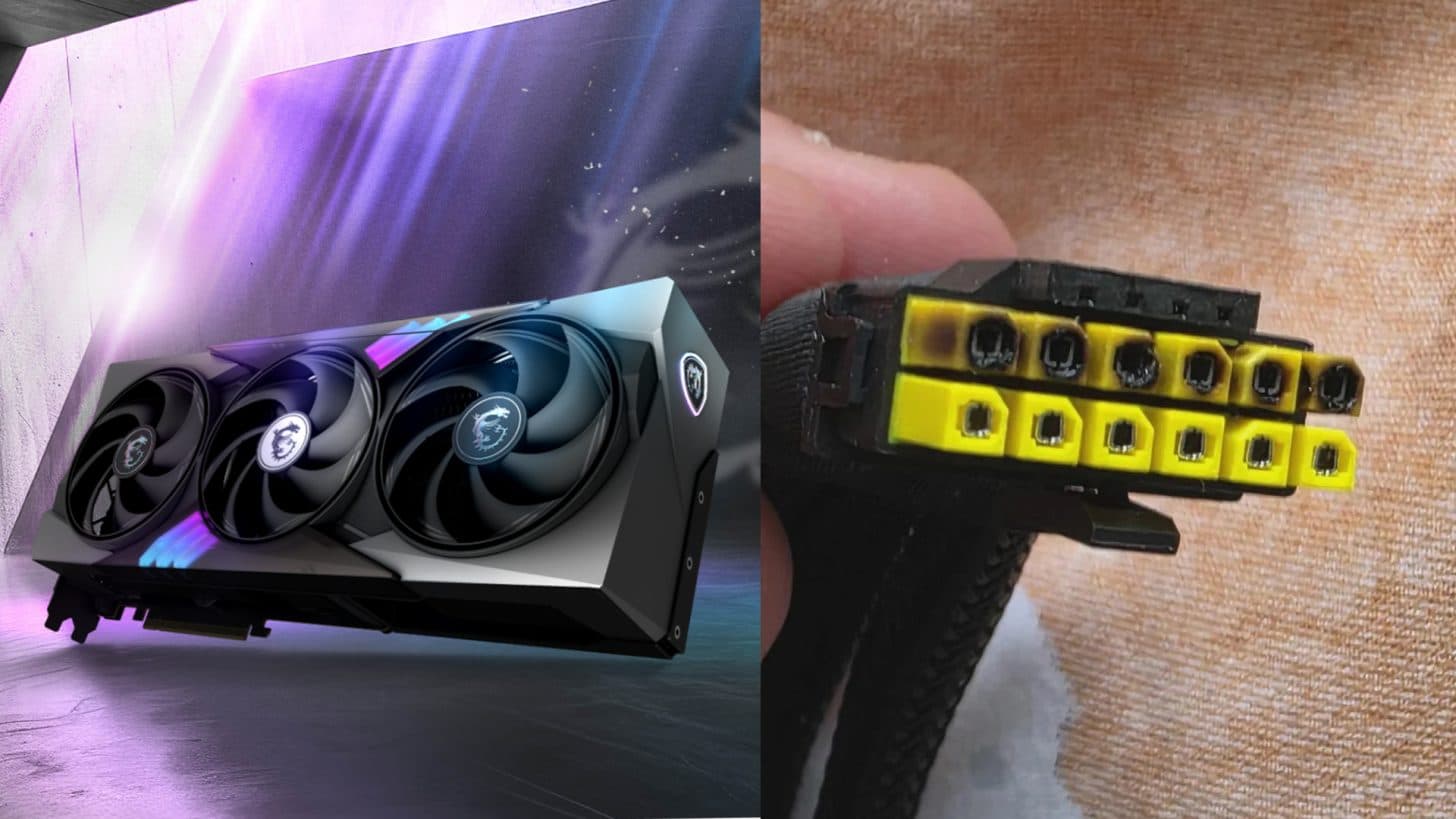 کارت گرافیک MSI RTX 5090 برای بار دوم ذوب شد