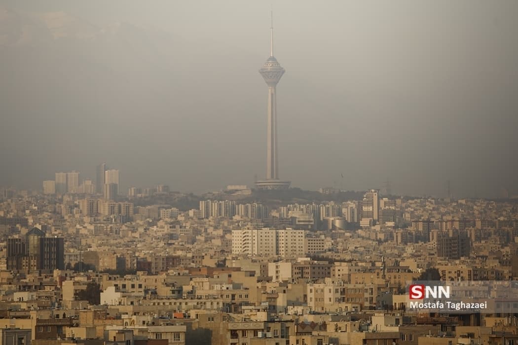 افزایش غلظت آلایندهها در هوای تهران