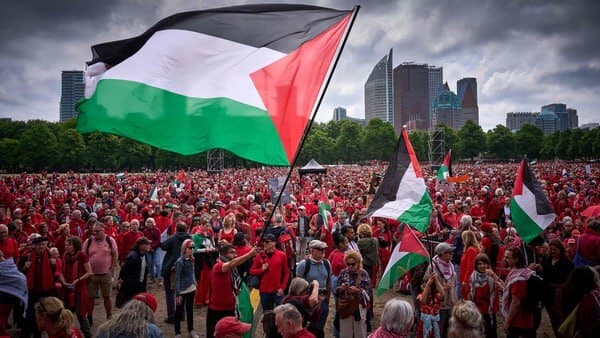 حمایتهای جهانی از فلسطین؛ تظاهرات مجدد در هلند