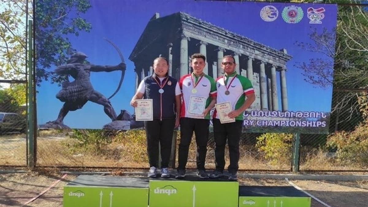 کسب ۳ مدال نقره و ۳ مدال برنز توسط کمانداران ایران در مسابقات ارمنستان