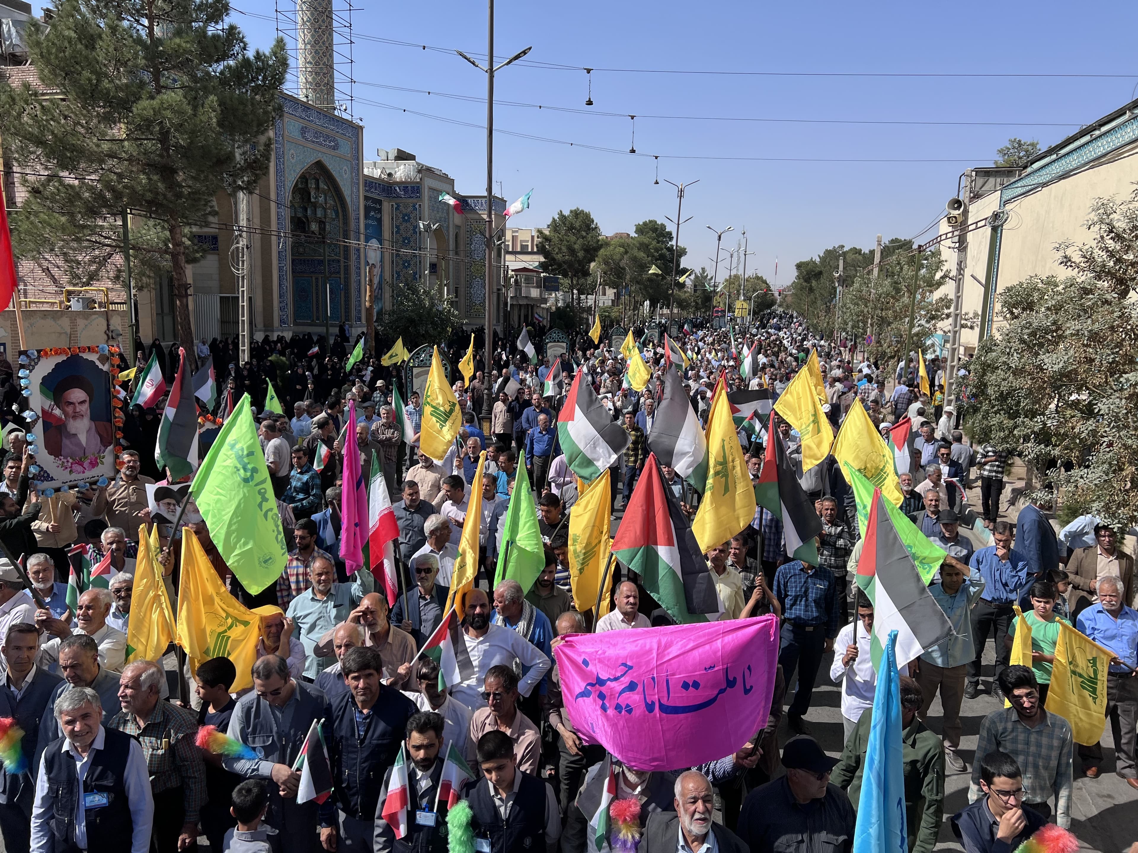 راهپیمایی بشارت نصر با حضور حماسی مردم کرمان برگزار شد
