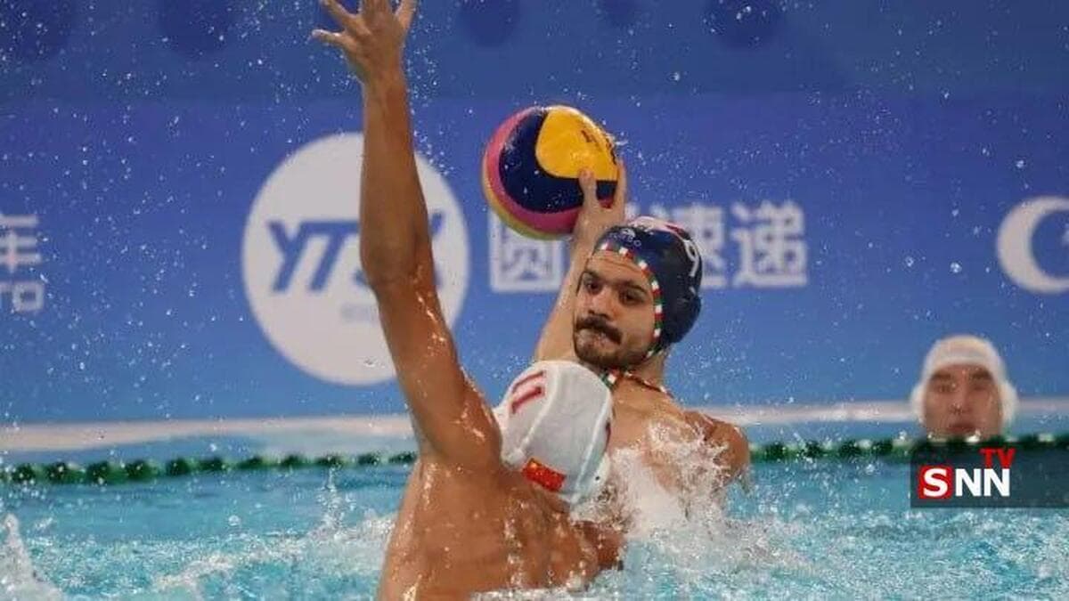تیم ملی واترپلو ایران نایب قهرمان آسیا شد