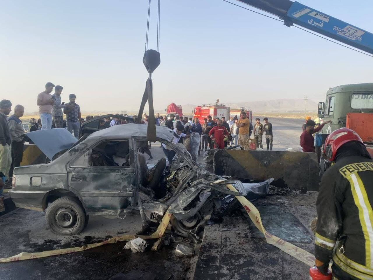 ۳ کشته و ۷ مصدوم در حادثه رانندگی در کنارگذر شمالی مشهد