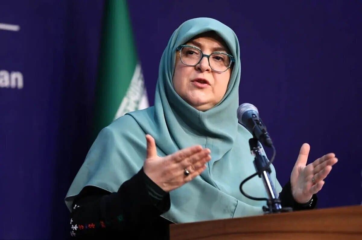 اشکهای سخنگوی دولت در آغوش مادر شهیدان زینالدین
