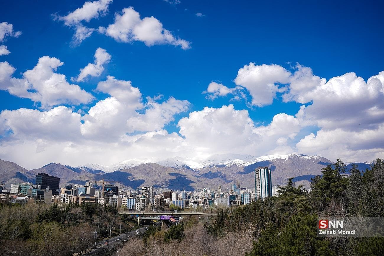 کیفیت هوای تهران در وضعیت قابل قبول