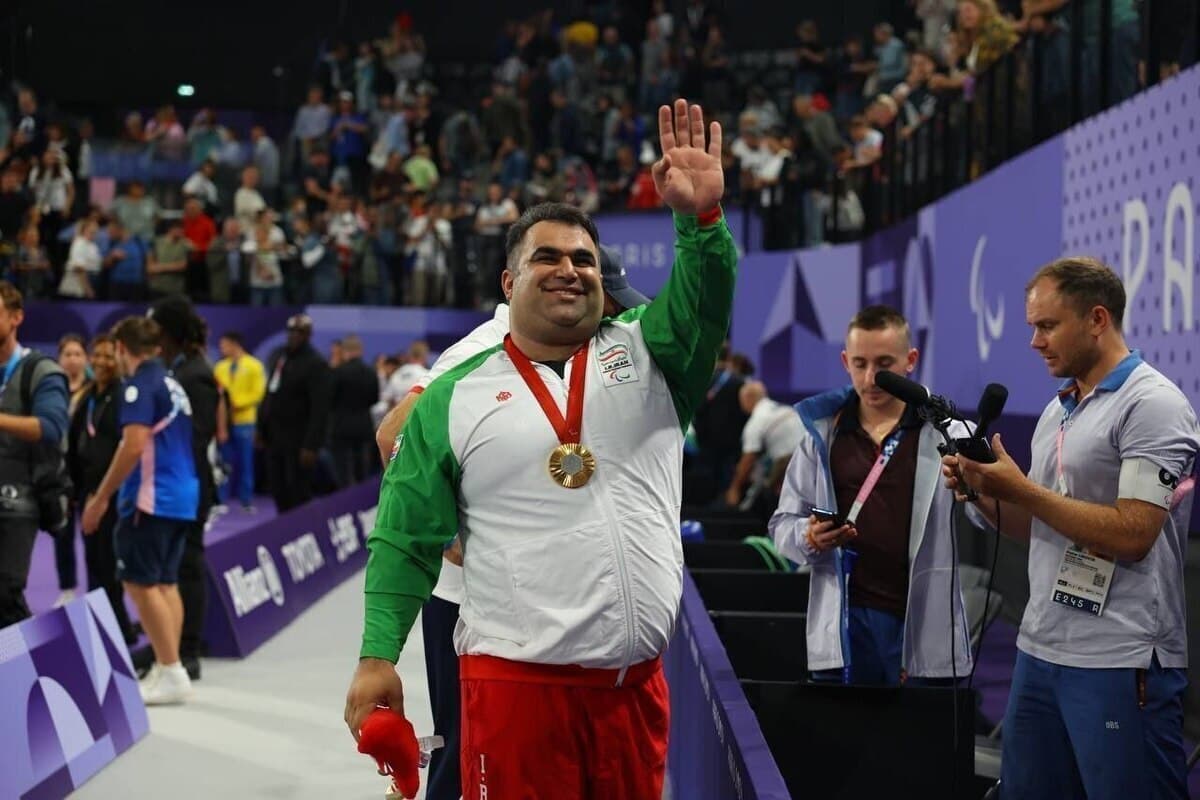 مدال طلا به هرکول ایرانی رسید