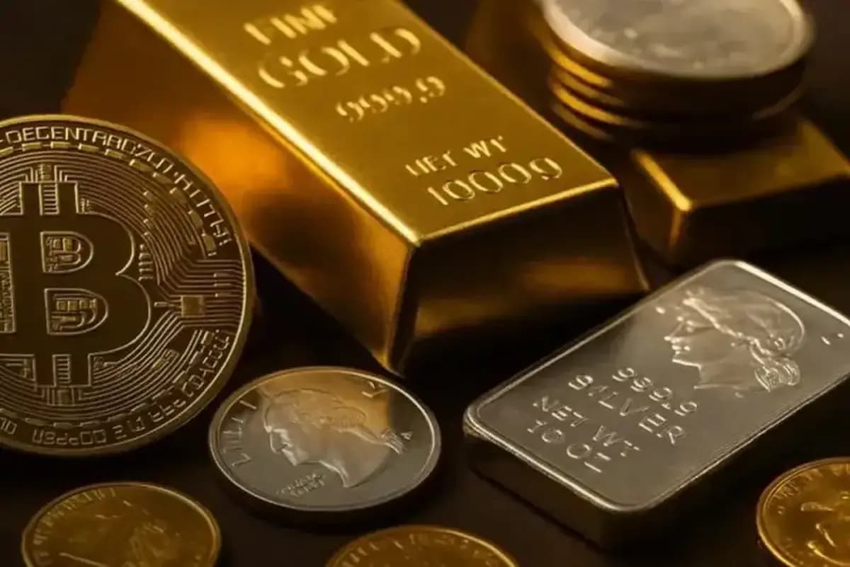 ریزش همزمان طلا، نقره، نفت و بیتکوین در بازارهای جهانی