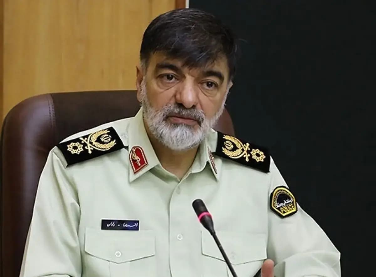 سردار رادان: پلیس گردن اشرار را خُرد میکند