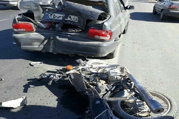 ۴۸ درصد تلفات تصادفات تهران متعلق به موتورسیکلتسواران است