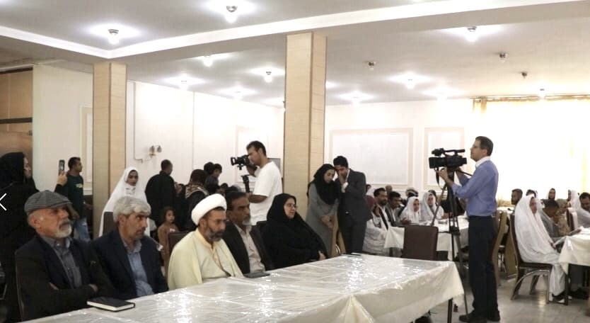جشن ازدواج ۱۱۴ زوج تحت حمایت بهزیستی کرمان