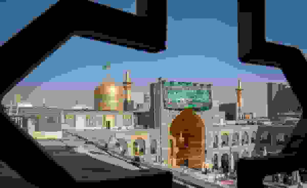 نونواری کتیبههای حرم رضوی به مناسبت میلاد امام حسن عسکری (ع)