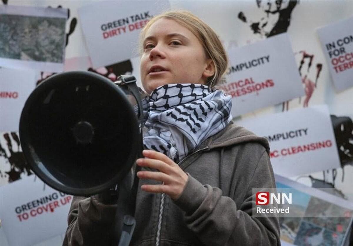 دستگیری گرتا تونبرگ و همراهانش در کاروان صمود توسط اسرائیل