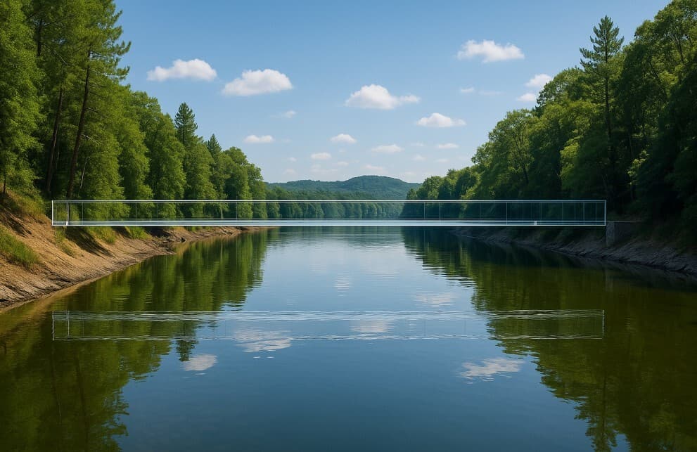 اولین پل نامرئی جهان با فناوری متامواد در ژاپن ساخته شد