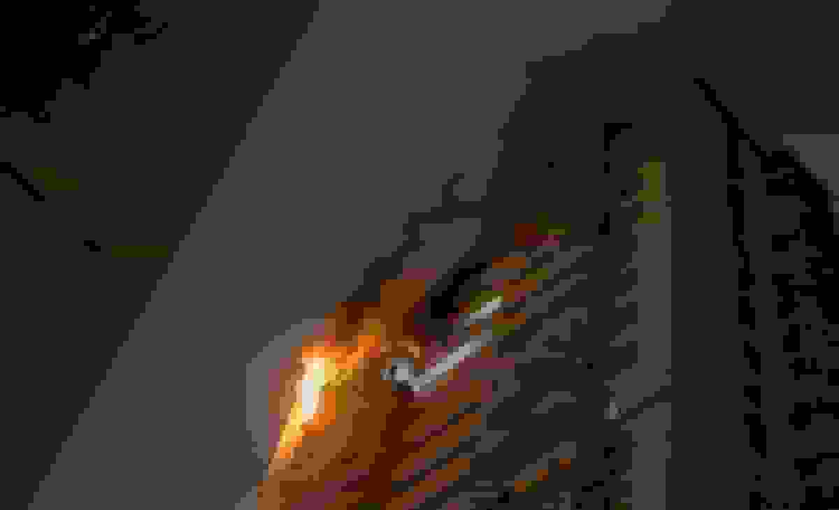 حمله پهپادی اوکراین به بندر روسیه و آتشسوزی نفتکش