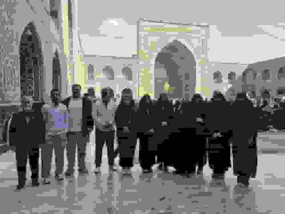 تشرف اعضای تیم ملی دوومیدانی به حرم مطهر رضوی