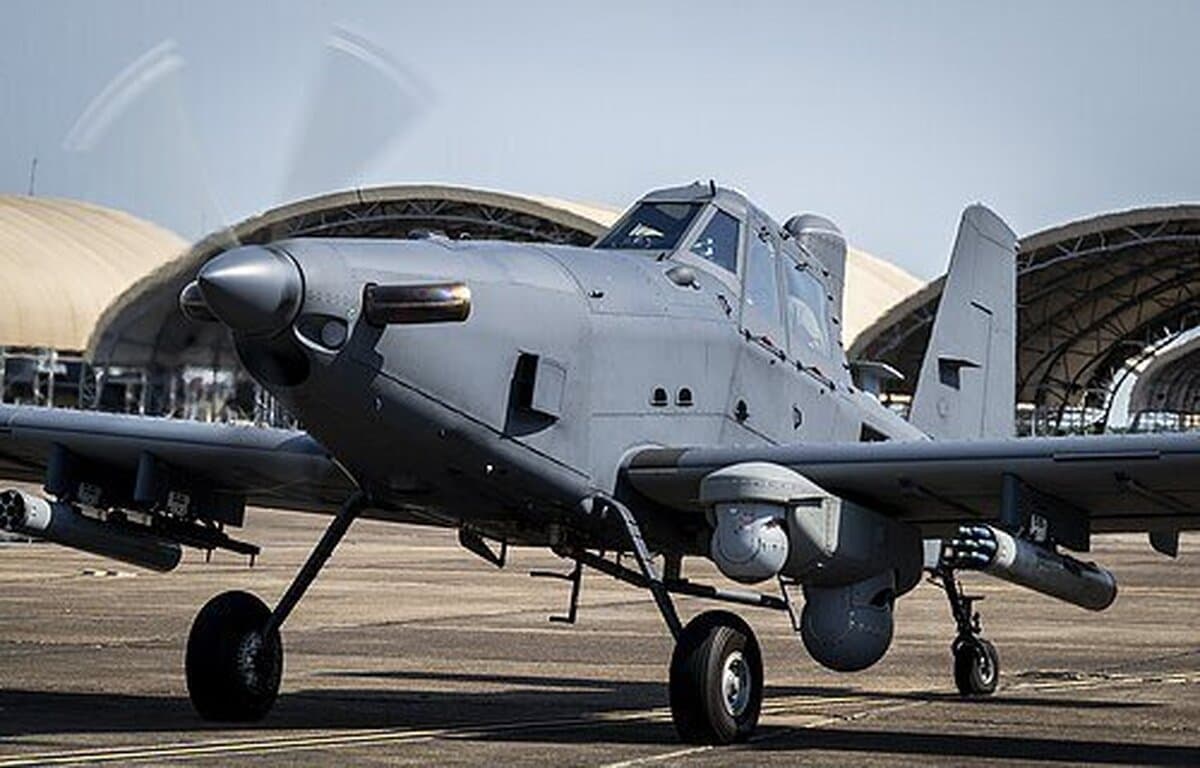 سقوط هواپیمای OA-1K Skyraider II نیروی هوایی آمریکا در اوکلاهما