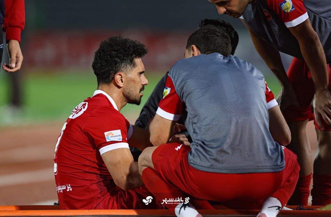 مصدومیت امید عالیشاه و غیبت در سه بازی پرسپولیس
