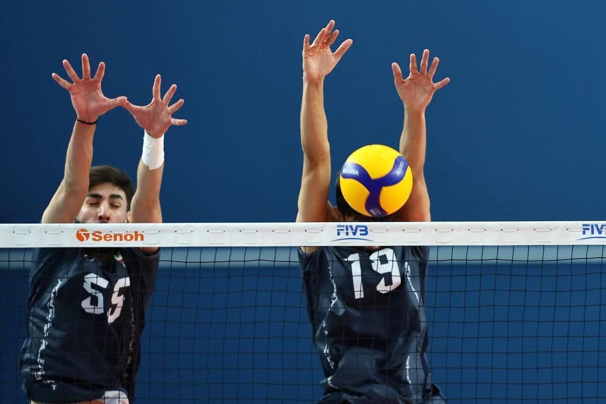 قهرمانی تیم ملی والیبال جوانان ایران با پیروزی بر پاکستان در بازیهای آسیایی